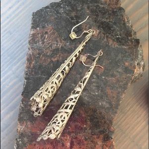 Sparkling Light Cone Earrings